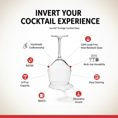 Inverta™ Prestige Cocktail Glass