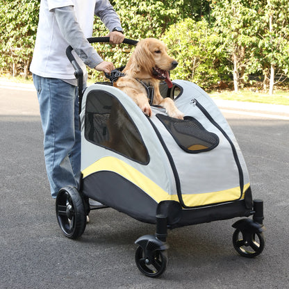 SafePawTravel™ Premium Pet Stroller
