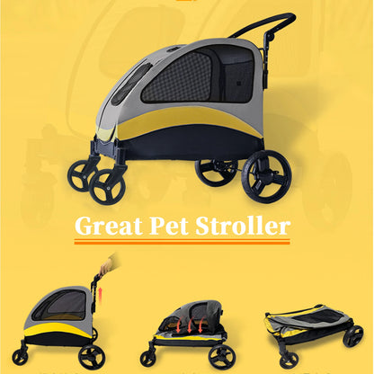 SafePawTravel™ Premium Pet Stroller