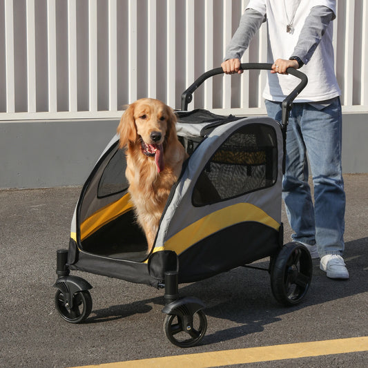 SafePawTravel™ Premium Pet Stroller